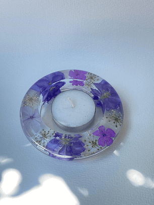 Portavela Explosión de Flores