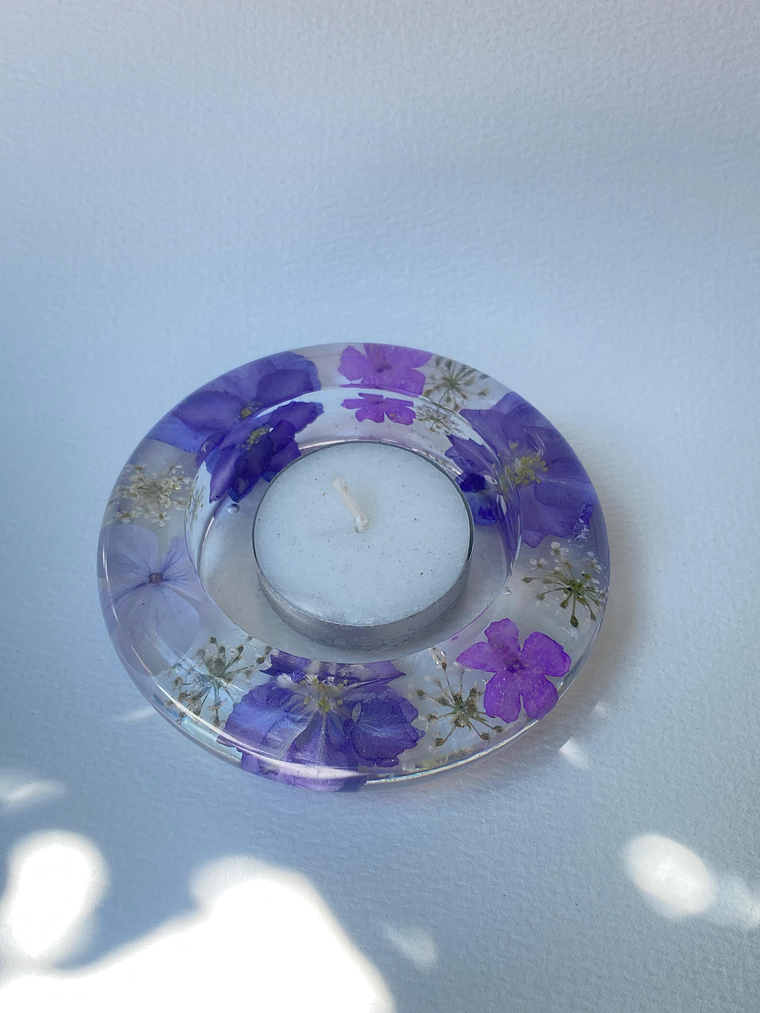 Portavela Explosión de Flores 1