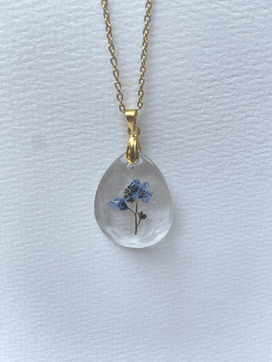 Collar Lágrima Botánica