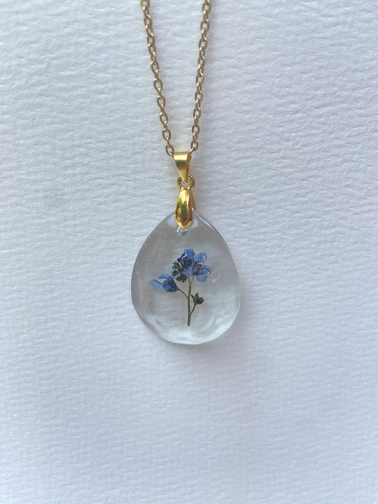 Collar Lágrima Botánica 1