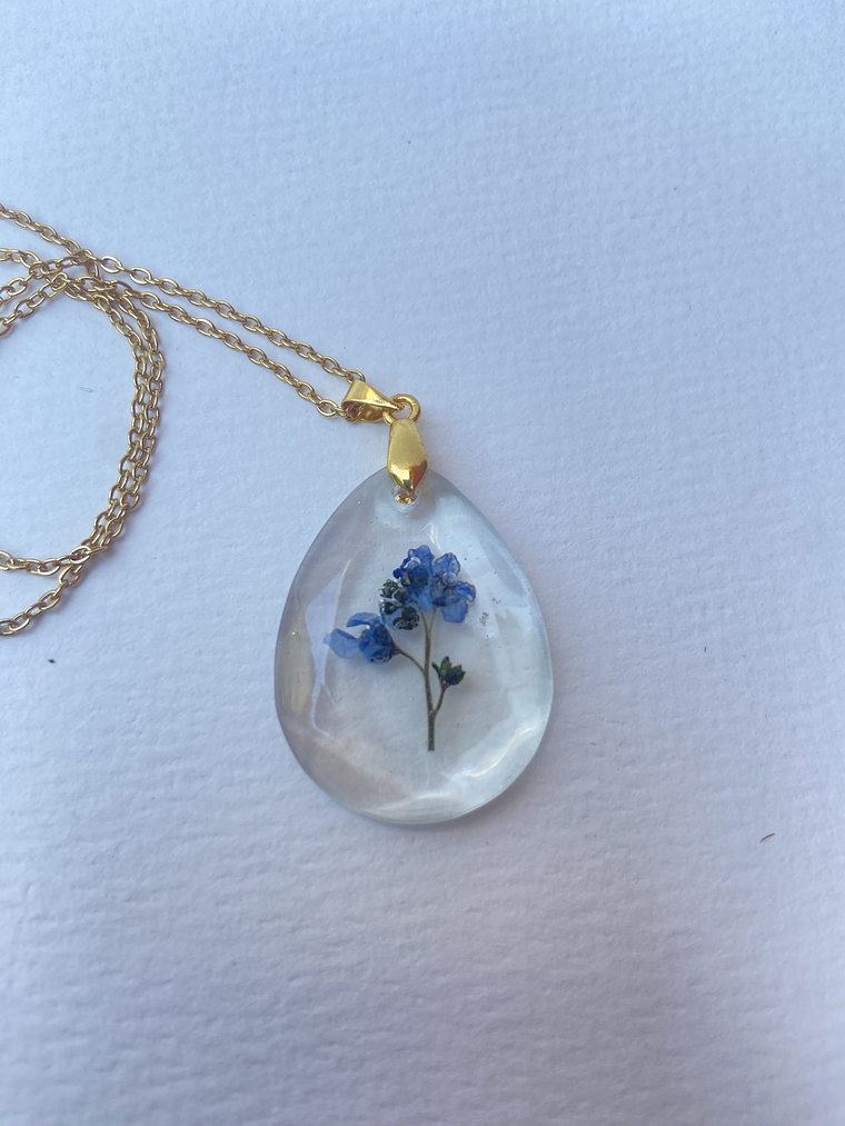 Collar Lágrima Botánica 2