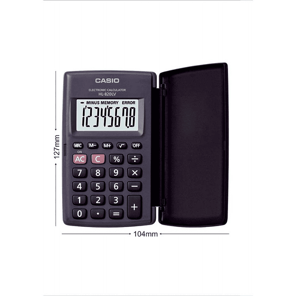 Calculadora de Bolso Casio HL820LV 2