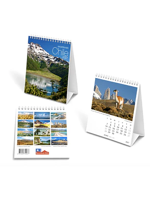 Calendario Escritorio Recorriendo Chile 2027 DISPONIBLE PRONTO
