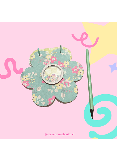 Curso libreta flor