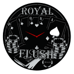 Reloj de Pared - Casino/Poker