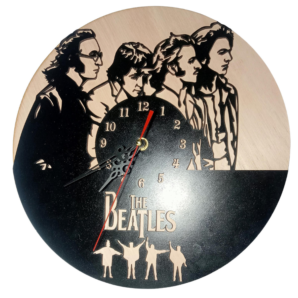 beatles vinyl reloj the beatles