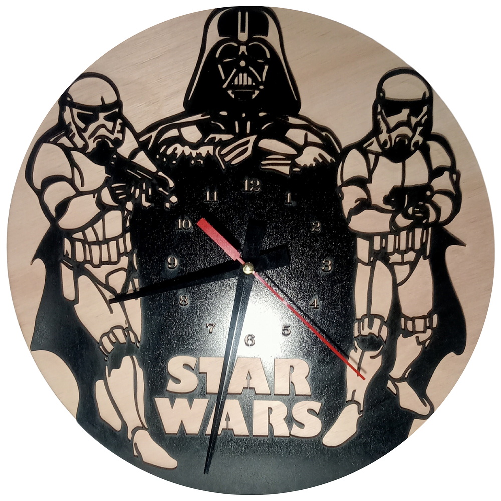 Reloj de Pared - Star Wars - Dark Vader