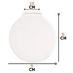 Medallas - Acrílico Blanco o Transparente