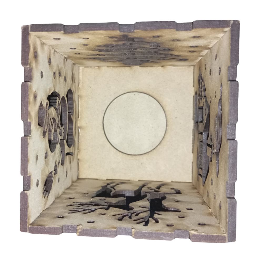 Porta Vela Artesanal Candelabro - Star Wars 