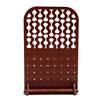 Exhibidor Artesanal De Aros Zarcillo