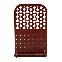 Exhibidor Artesanal De Aros Zarcillo