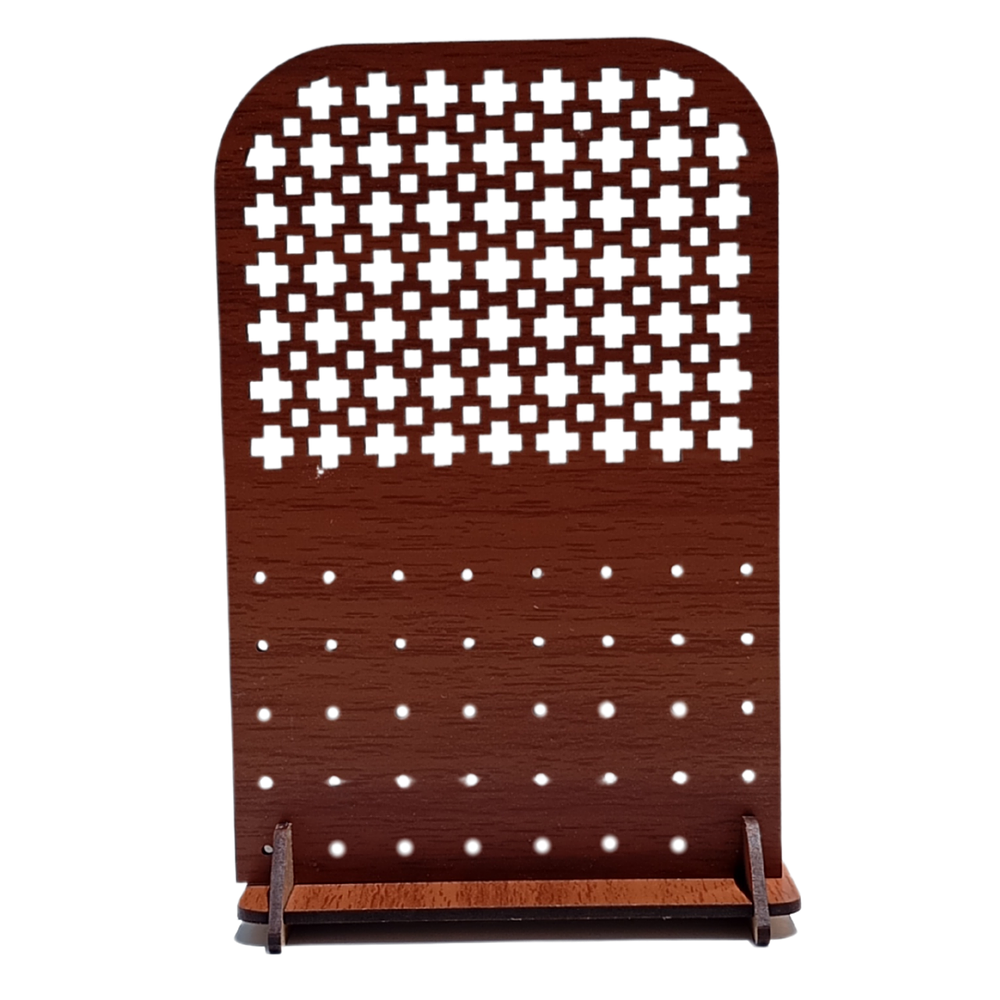 Exhibidor Artesanal De Aros Zarcillo