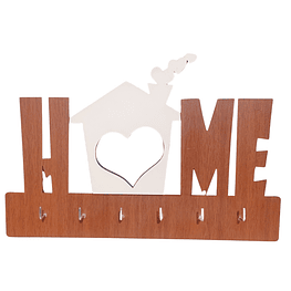 Porta Llaves de Madera Artesanal - Home Casa