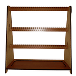Organizador Exhibidor Soporte De Aros Zarcillo - Madera