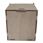 Corazón San Valentín, Rosa o Lisa - Cajas De Madera Para Tazón 11 Oz. 6u