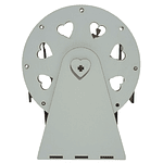 Rueda De La Fortuna En Madera - Mdf Blanco Sublimable