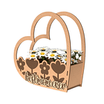 Repisa de Madera - Porta Plantas & Flores - Día de las Madres