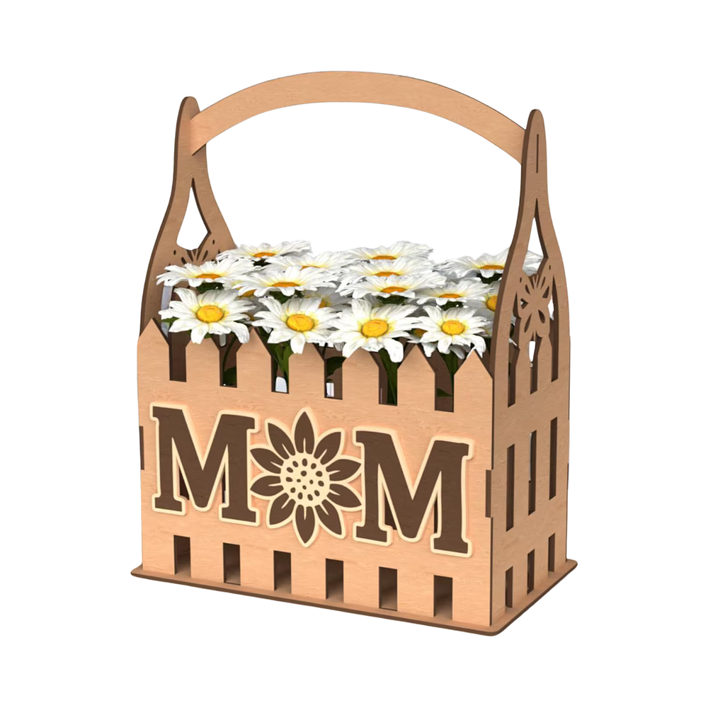 Repisa de Madera - Porta Plantas & Flores - Día de las Madres