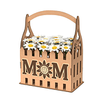 Repisa de Madera - Porta Plantas & Flores - Día de las Madres