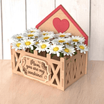 Repisa de Madera - Porta Plantas & Flores - Día de las Madres