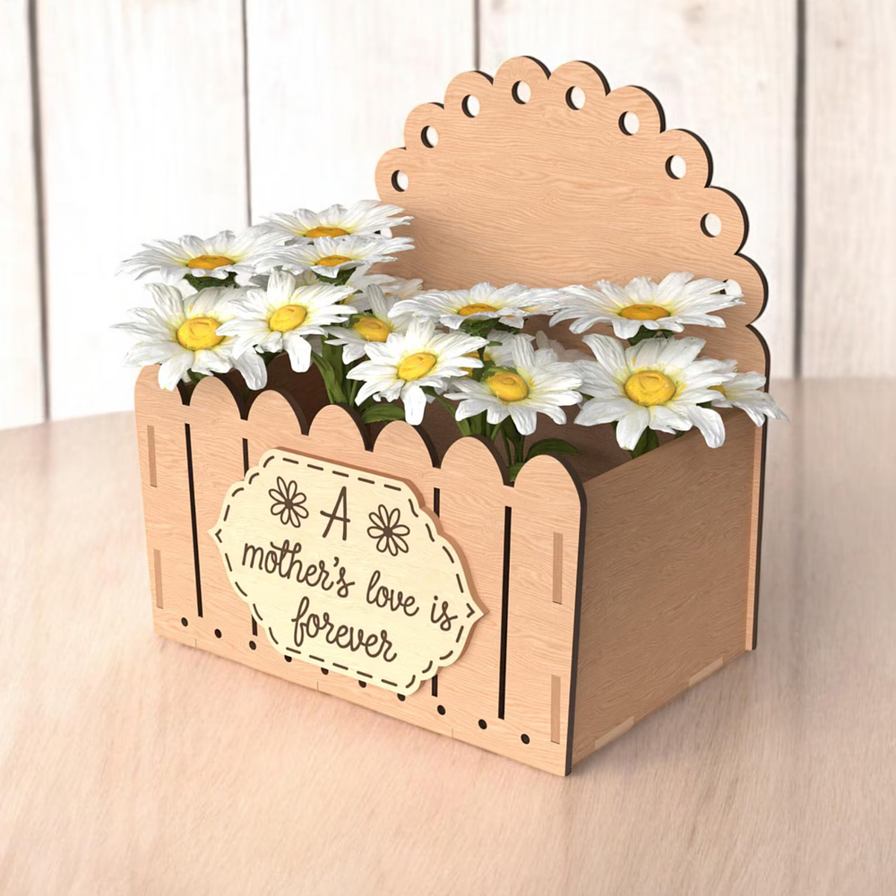 Repisa de Madera - Porta Plantas & Flores - Día de las Madres