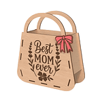 Repisa de Madera - Porta Plantas & Flores - Día de las Madres