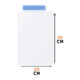 Cuadro Spotify o Pared - Acrílico Blanco Sublimable