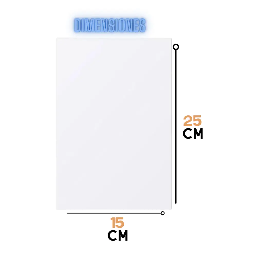 Cuadro Spotify o Pared - Acrílico Blanco Sublimable