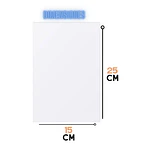 Cuadro Spotify o Pared - Acrílico Blanco Sublimable