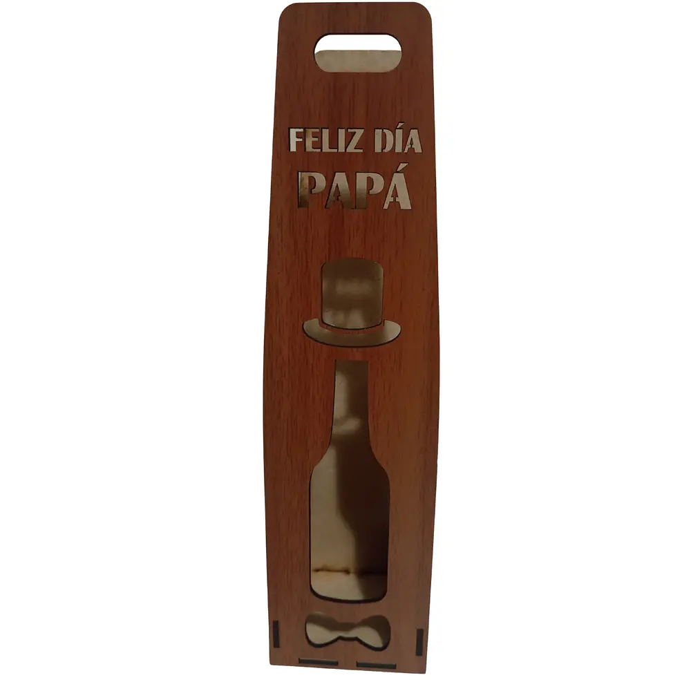 Porta Botella Cerveza - Dia del Padre Papá