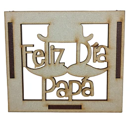 Porta Botella Vino - Feliz Dia Papá Padre