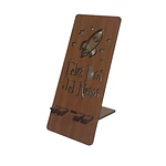 Día de la Niñez - Soporte Porta Celular de Madera - Niño o Niña