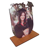 12u - Cuadro MDF Sublimable Graduación 2026 con Base