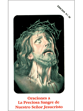 Oraciones a la Preciosa Sangre de Nuestro Señor Jesucristo