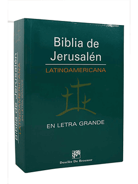 Biblia de Jerusalén Latinoamericana || Letra Grande