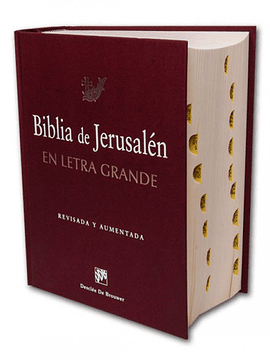 Biblia De Jerusalén || En Letra Grande Nueva Edicion Revisada Y Aumentada 