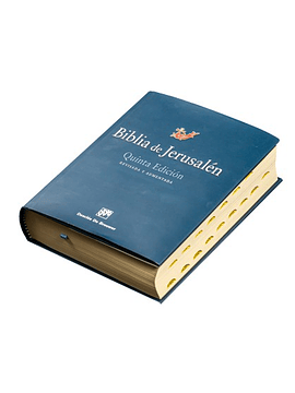 Biblia de Jerusalén (De estudio) 5ª edición 