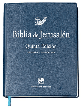 Biblia de Jerusalén (De estudio) (Tapa vinilo)  5ª edición
