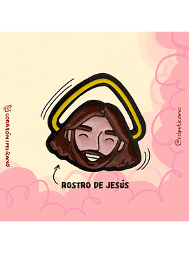 Pin rostro de Jesús 