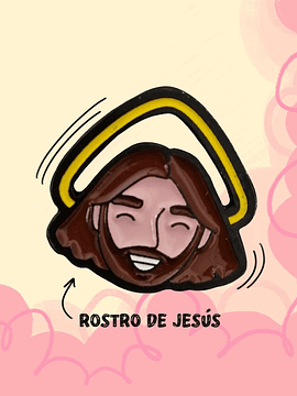 Pin rostro de Jesús 