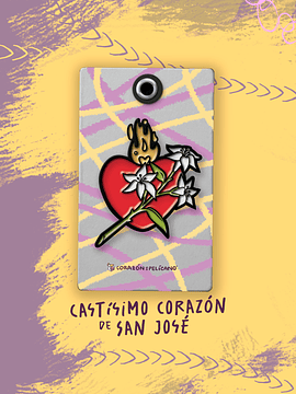 Pin Castísimo Corazón de San José