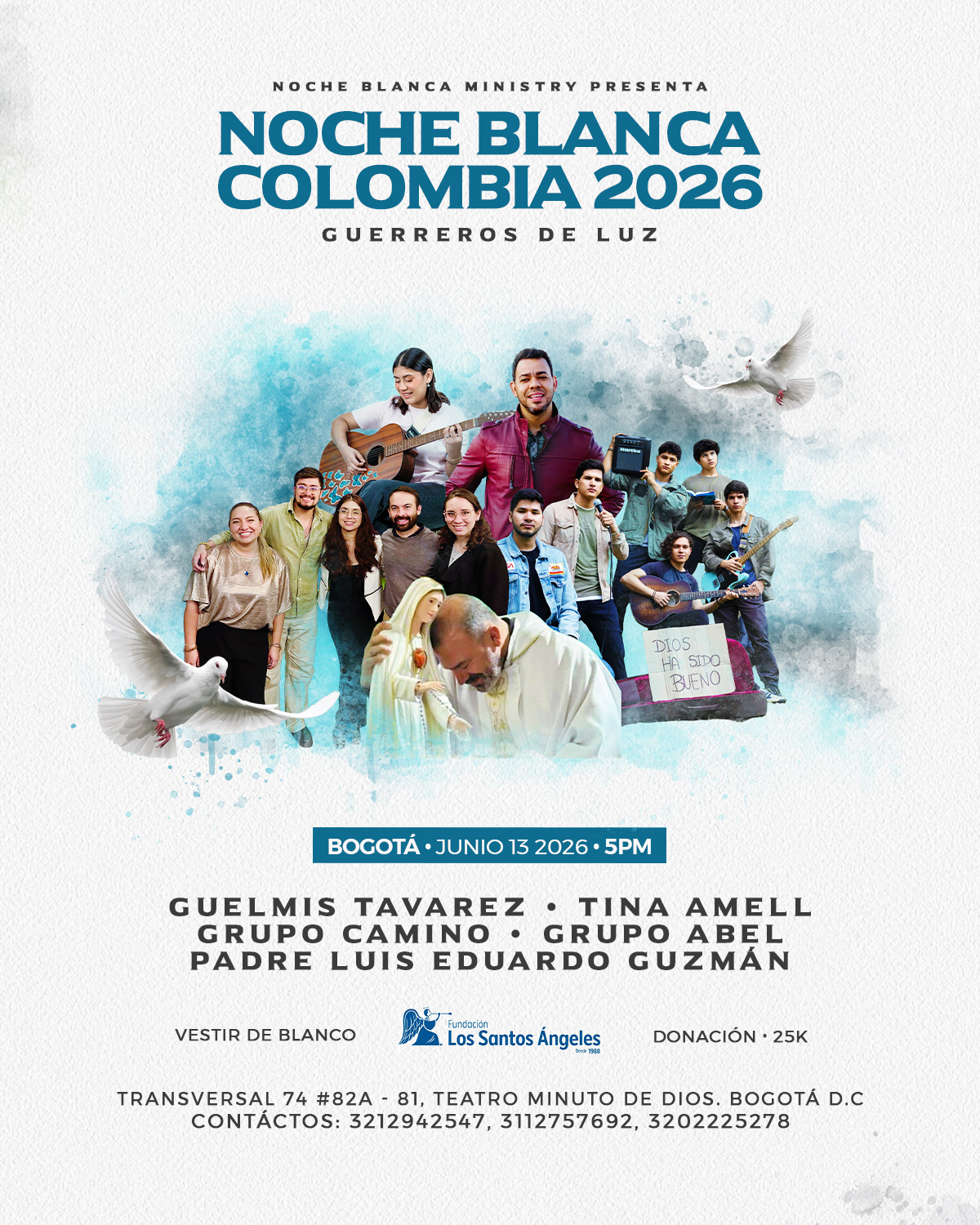 CONCIERTO NOCHE BLANCA - BOGOTÁ 2026