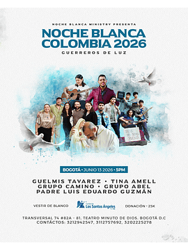 CONCIERTO NOCHE BLANCA - BOGOTÁ 2026