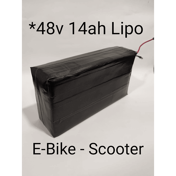 Bateria 48V 14Ah Lipo para Bicicleta o Scooter