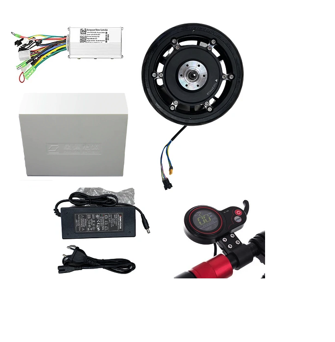 Kit Electromovilidad Motor Bateria Controladora Cargador