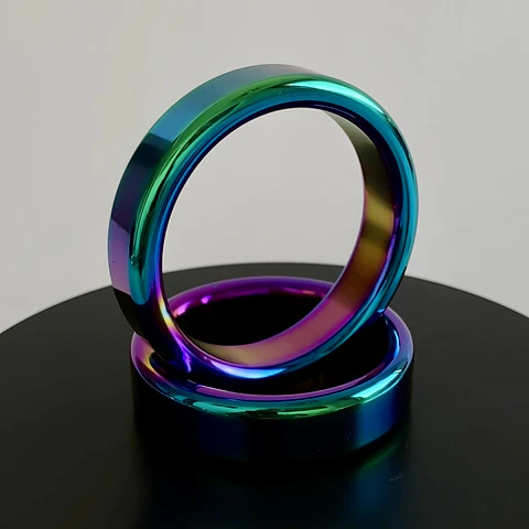 Cockring Acero Anodizado 6x14mm