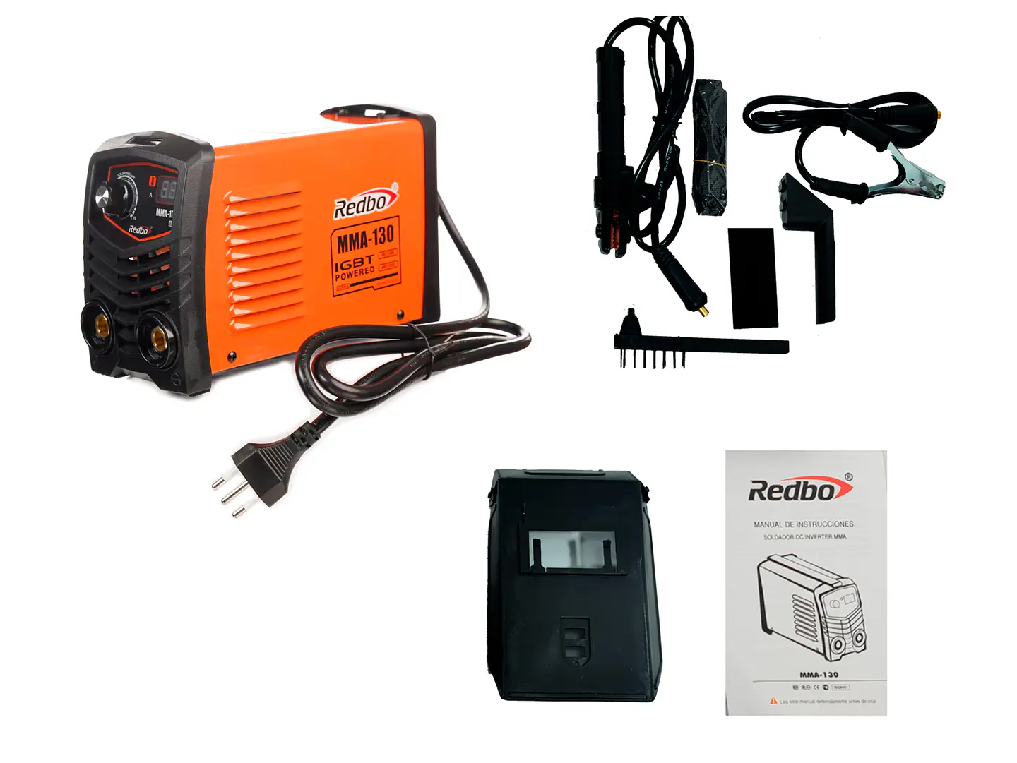  Soldadora Inverter REDBO MMA-130 5