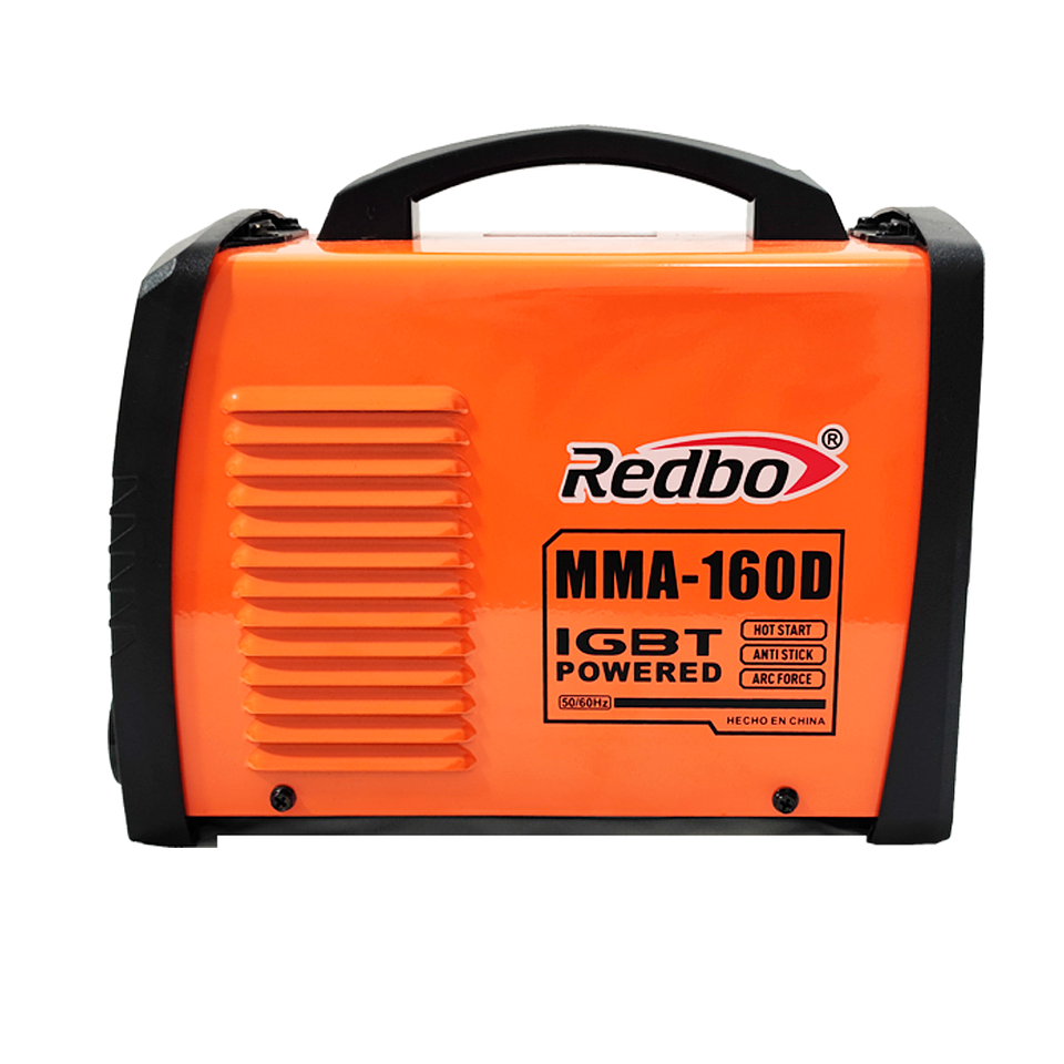 Soldadora Inverter Portátil Redbo MMA-160D (140A, Display Digital, IGBT, Anti-Stick y Arc Force) 4