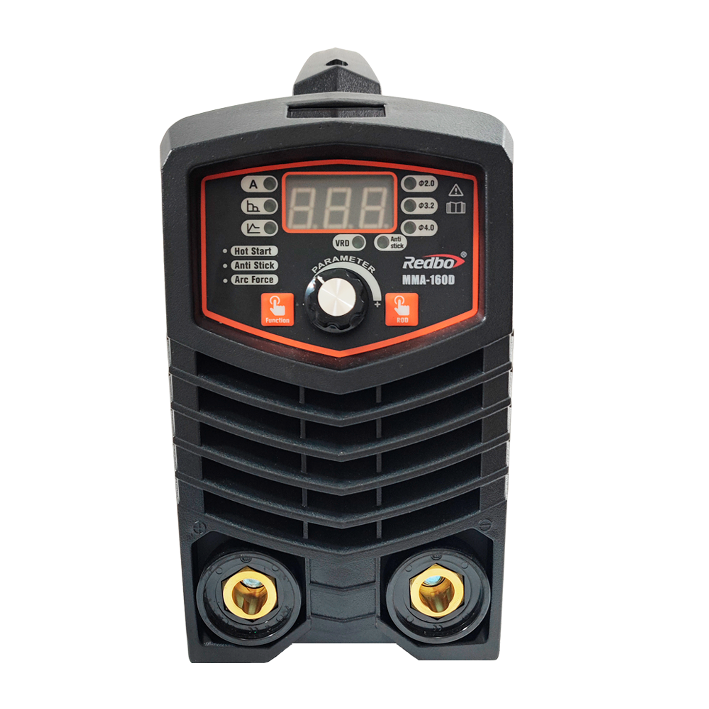 Soldadora Inverter Portátil Redbo MMA-160D (140A, Display Digital, IGBT, Anti-Stick y Arc Force) 5