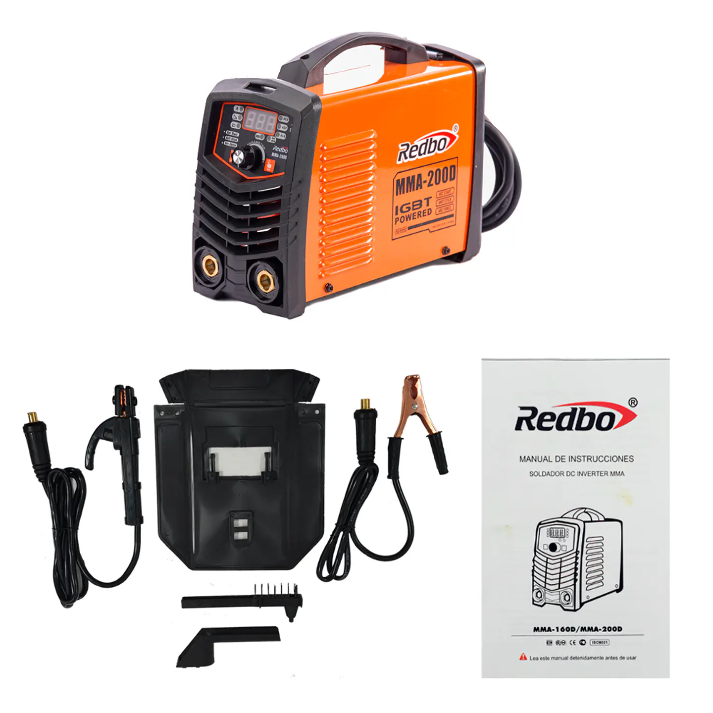 Soldadora Inverter REDBO MMA-200D 2